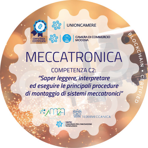 Meccatronica - COMPETENZA C2:  “Saper leggere, interpretare ed eseguire le principali procedure di montaggio di sistemi meccatronici”